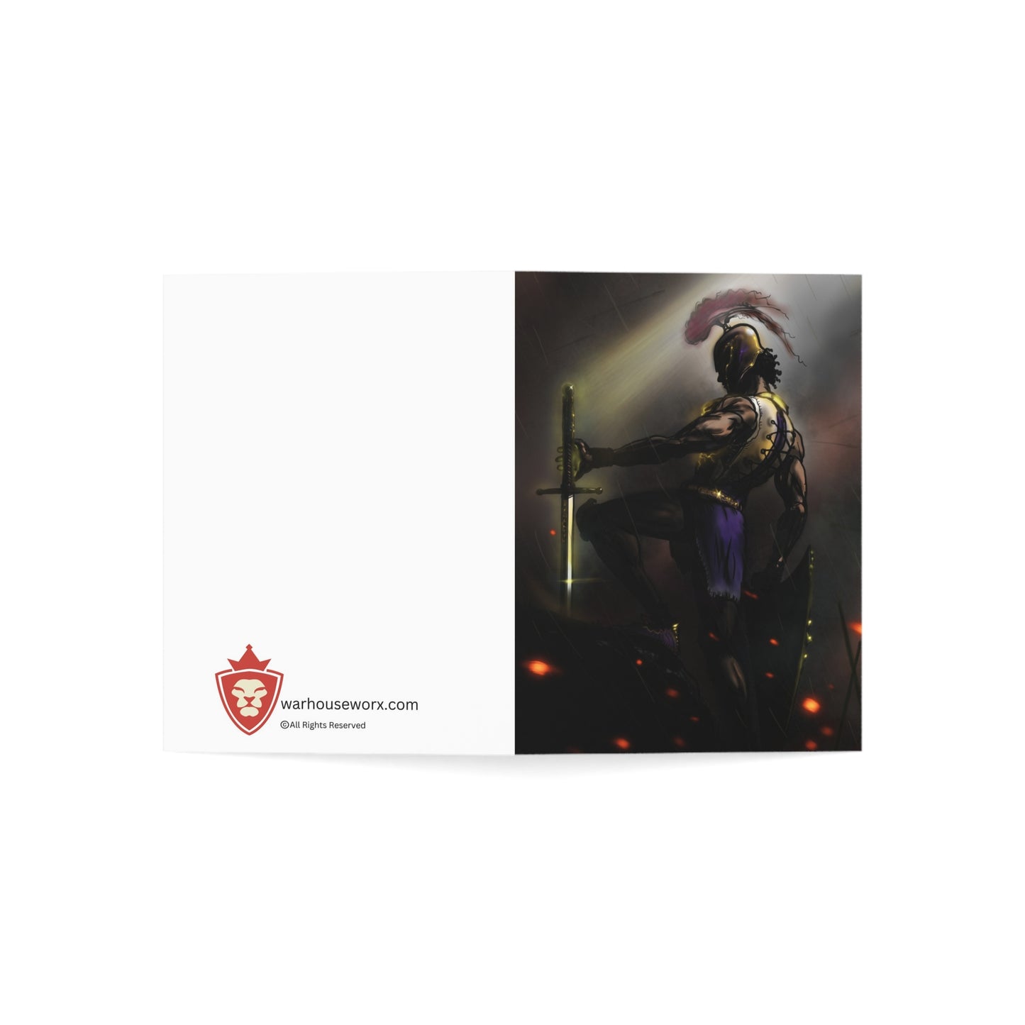 Full Armour Greeting Cards (1, 10, 30, and 50pcs)