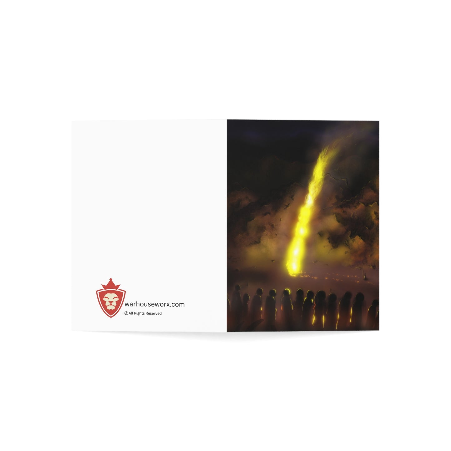 Pillar of Fire Greeting Cards (1, 10, 30, and 50pcs)