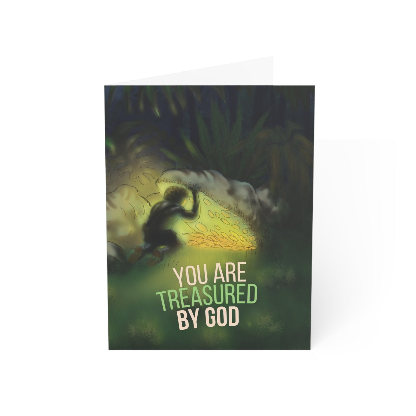 Treasured By God Greeting Cards (1, 10, 30, and 50pcs)